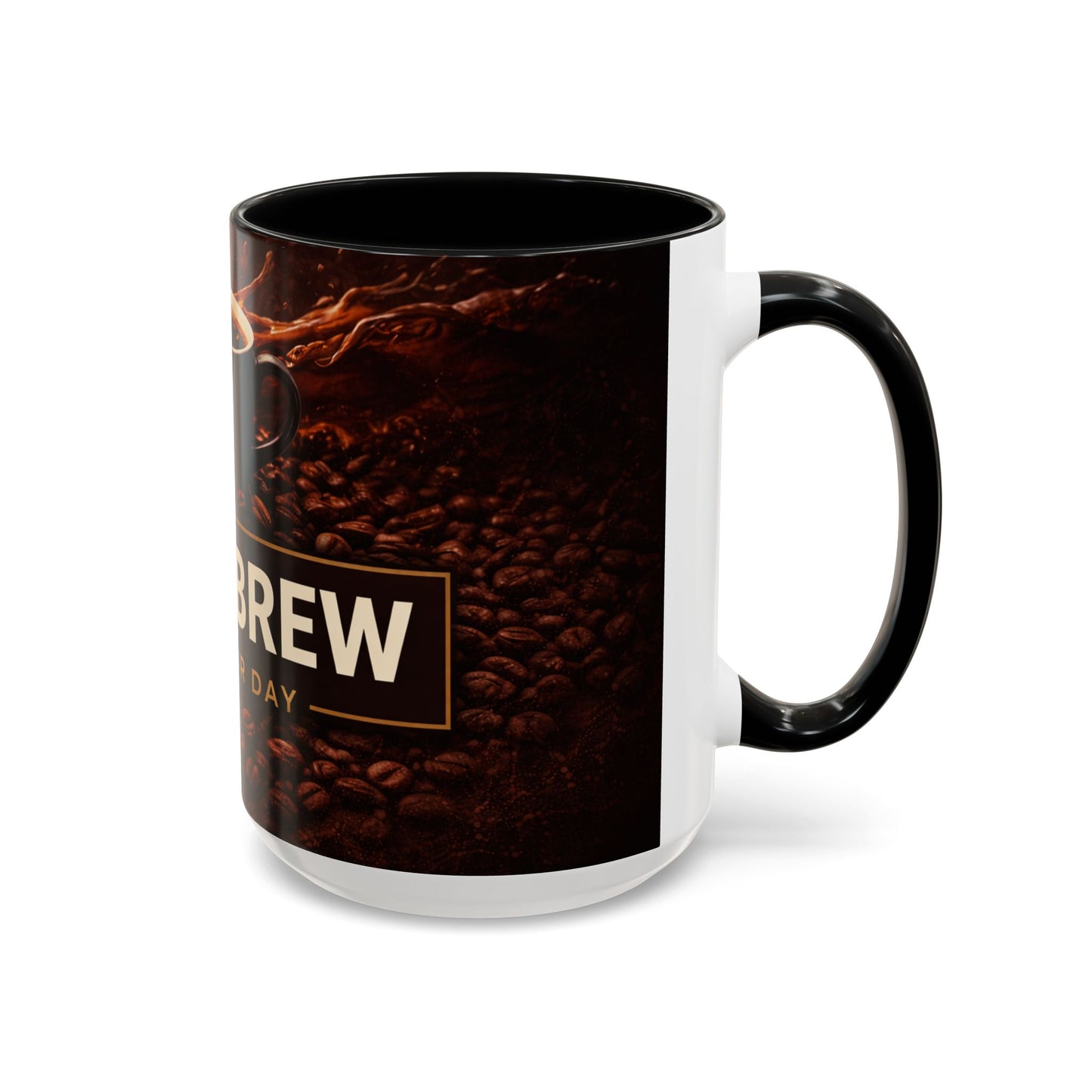 WoofBrew Coffee Lover Accent Mug (11/15oz)