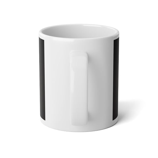 Woofbrew 20oz Jumbo Coffee Mug — "Fuel Your Day" Large Ceramic Mug
