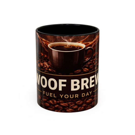WoofBrew Coffee Lover Accent Mug (11/15oz)