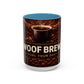 WoofBrew Coffee Lover Accent Mug (11/15oz)